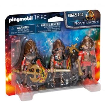 Playmobil: Novelmore - Burnham fosztogatók 3-as figura szett (70672) kép