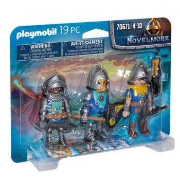 Playmobil: Novelmore - Novelmore lovagjai 3-as figura szett (70671) kép