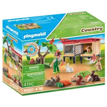 Playmobil: Nyúlkunyhó 71252 kép