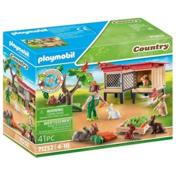 Playmobil: Nyúlkunyhó játékszett (71252) kép