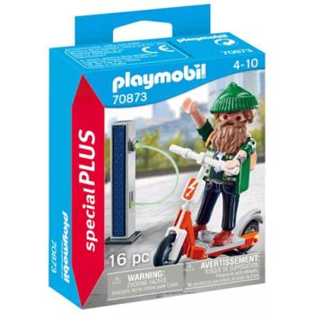 Playmobil: Special Plus - Hipszter elektromos rollerrel (70873) kép