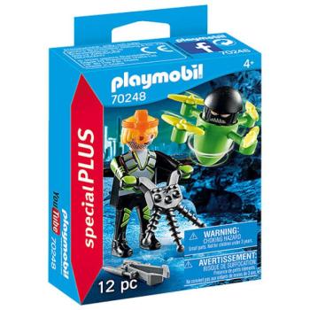 Playmobil: Special Plus - Ügynök drónnal (70248) kép