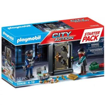 Playmobil: Városi forgatag - A széfrabló nyomában Starter Pack (70908) kép