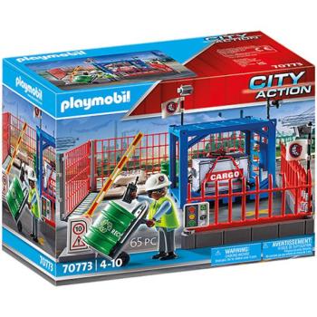 Playmobil: Városi forgatag - Szállítmányraktár (70773) kép