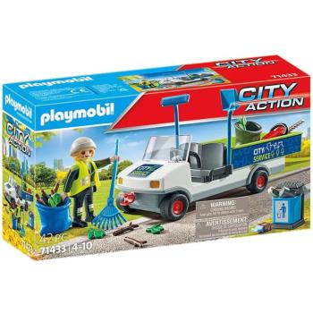 Playmobil: Várostakarítás elektromos járművel (71433) kép