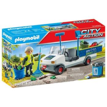 Playmobil Várostakarító elektromos jármű 71433 kép