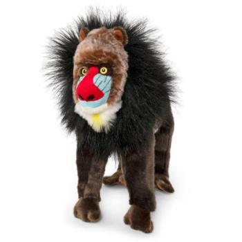 Plüss vörös mandrill - 33 cm-es kép