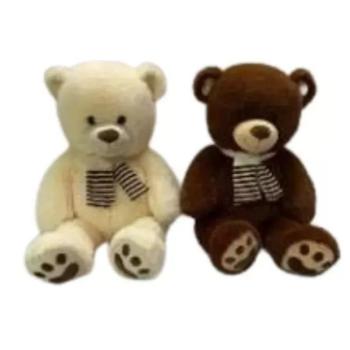 Plüssmackó sállal - 40 cm, többféle kép