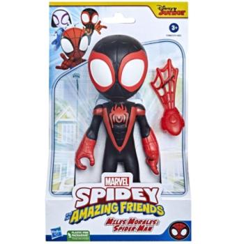 Pókember: Póki és csodálatos barátai Miles Morales játékfigura kiegészítővel 23cm - Hasbro kép