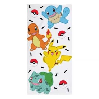 Pokémon: Fürdőlepedő - 70 x140 cm, 100% pamut kép