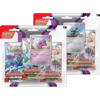 Pokémon - Scarlet és Violet 3 pack kártyacsomag kép