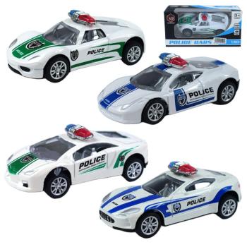 Police Cars: Fém rendőrautó szett többféle változatban 1/50 1db kép