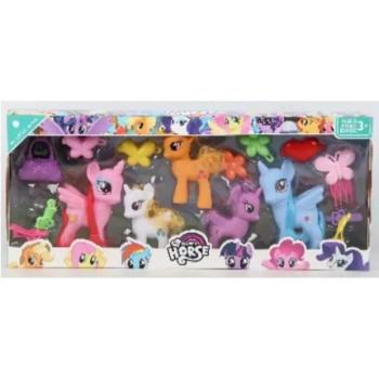 Póni ajándékszett kiegészítőkkel kép