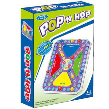 Pop 'n Hop: Ki nevet a végén? utazó társasjáték kép