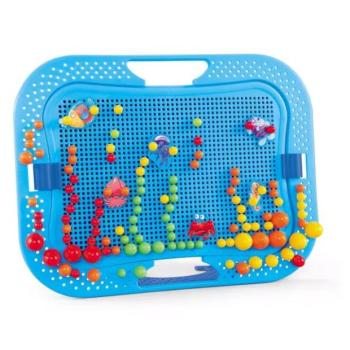 Pötyi képkirakó játék tárolódobozzal, kék kép