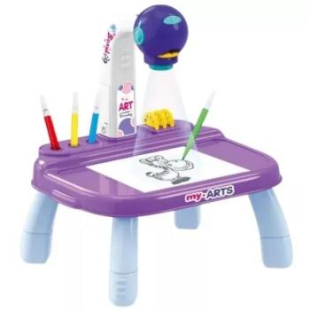 Projektoros rajzasztal - lila kép