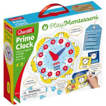 Quercetti: Montessori Primo Clock oktató játék kép