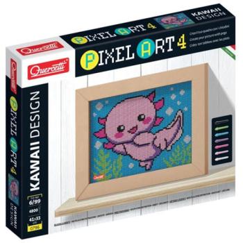 Quercetti: Pixel Art 4 Kawaii Axolotl pötyi kép