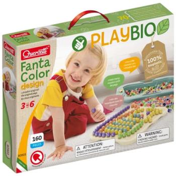 Quercetti: Play Bio Fantacolor Design pötyi 162db-os kép