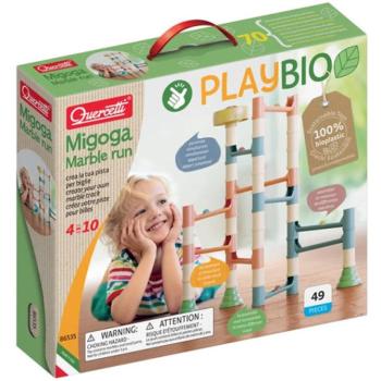 Quercetti: Play Bio Migoga Marble golyópálya 46db-os kép