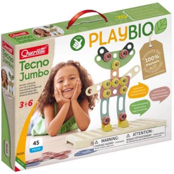 Quercetti: Play Bio Tecno Jumbo építőjáték 42db-os kép