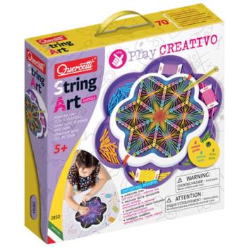 Quercetti: Play Creativo String Art mandala kreatív játék kép