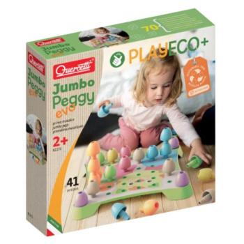 Quercetti: Play Eco Jumbo Peggy Evo 41db-os szett kép