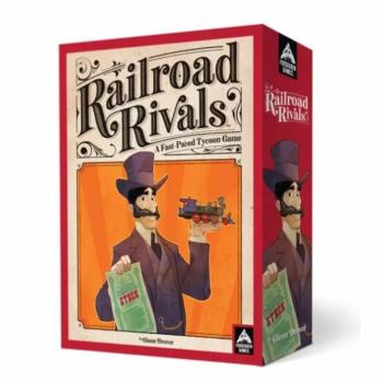 Railroad Rivals társasjáték, angol nyelvű kép