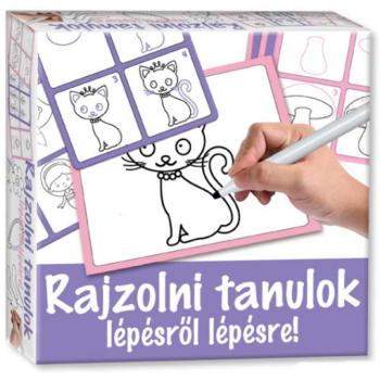 Rajzolni tanulok lányos fejlesztő játék kép