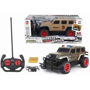 RC SWAT távirányítós terepjáró négy funkcióval 1/18 kép