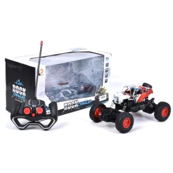 RC Távirányítós Crawler piros-fehér terepjáró autó 1/18 2.4GHz kép