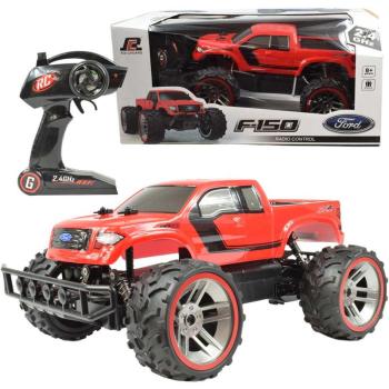 RC Távirányítós Ford F/150 Pick-Up terepjáró autó piros színeben 1/12-es méretarány 2,4GHz 32cm kép