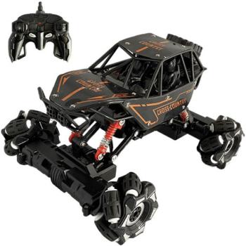 RC Távirányítós oldalirányban mozgatható Cross Country Jeep rugós felfüggesztéssel és fényeffektekkel 21cm 2,4 GHz kép