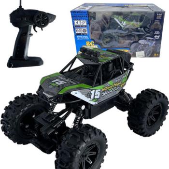 RC Távirányítós Rock Crawler 4x4 hegymászó autó 1:14 30cm 27MHz háromféle színben kép