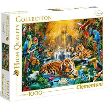 Rejtélyes tigrisek HQC 1000db-os puzzle - Clementoni kép