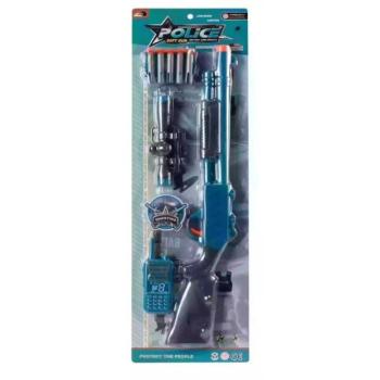 Rendőrségi szivacslövő fegyver szett - Shotgun kép