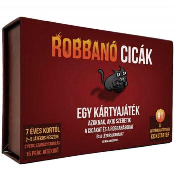 Robbanó cicák társasjáték kép