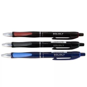 Sakota: Solidly nyomógombos golyóstoll kék tintával - többféle kép