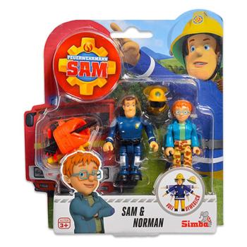 Sam, a tűzoltó: 2 darabos figura - Sam és Norman kép