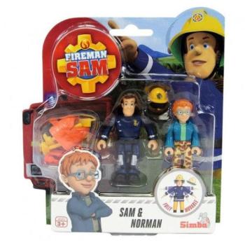 Sam, a tűzoltó figura 2 db-os - Sam & Norman kép