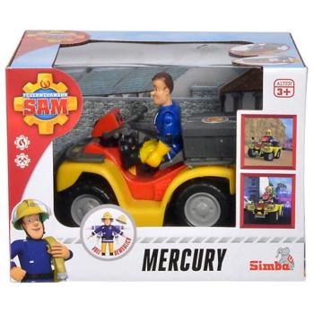 Sam a tűzoltó: Mercury quad jármű figurával  - Simba Toys kép