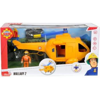 Sam, a tűzoltó: Wallaby II helikopter játékfigurával - Simba Toys kép