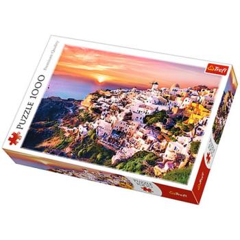 Santorini naplemente 1000 db-os puzzle - Trefl kép