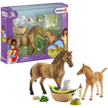 Schleich Horse Club: Sarah kis állatai ápoló szettel kép