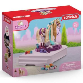 Schleich Horse Club: Sofia&#039;s Beauties Lóápoló és -szépítő állomás 42617 kép