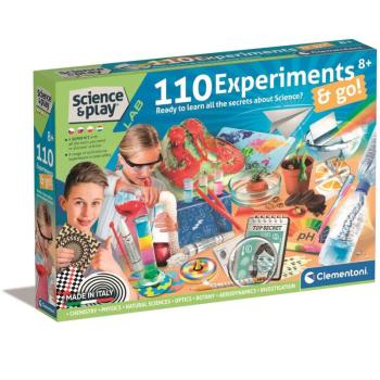 Science & Play: 110 kísérlet tudományos játékszett - Clementoni kép