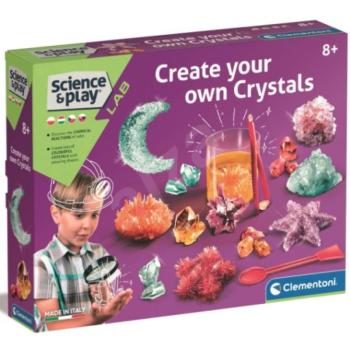 Science&Play: Kristálykészítő játék készlet - Clementoni kép