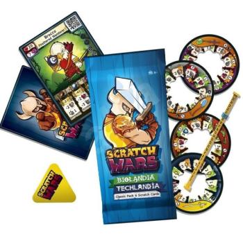 Scratch Wars - Booster classic pack 6 db-os kártyacsomag kép