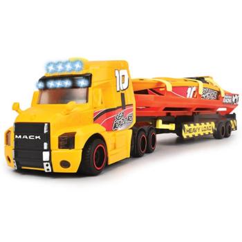 Sea Race Truck kamion versenyhajóval, fénnyel és hanggal 41cm - Simba Toys kép