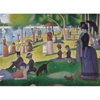 Seurat - Vasárnap délután a Grande Jatte szigetén 1000 db-os puzzle - Clementoni kép